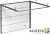 Гаражные автоматические ворота ALUTECH Trend размер 2750х2750 мм в Красноперекопске 